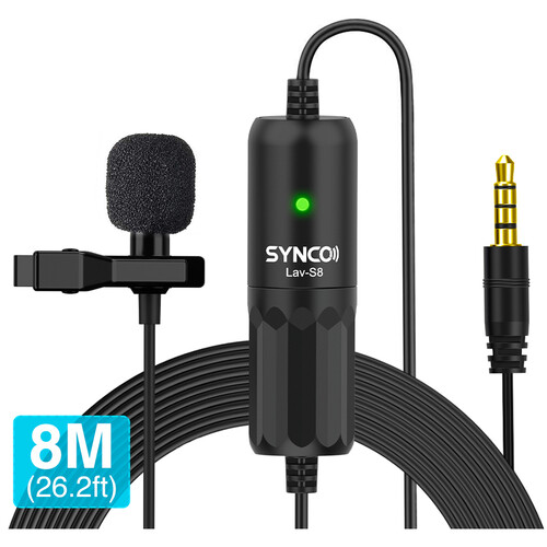 میکروفون یقه ای Synco s8 Lavalier Microphone